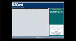 Desktop Screenshot of d3cast.com